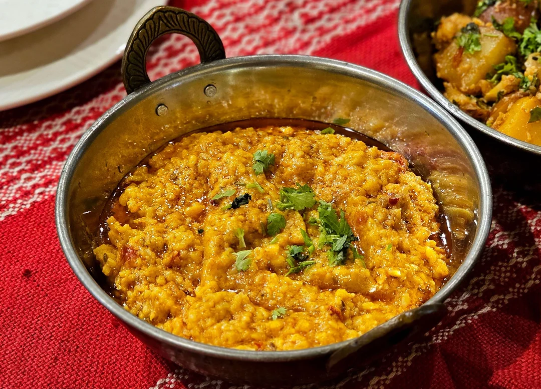 Dahl de lentilles corail