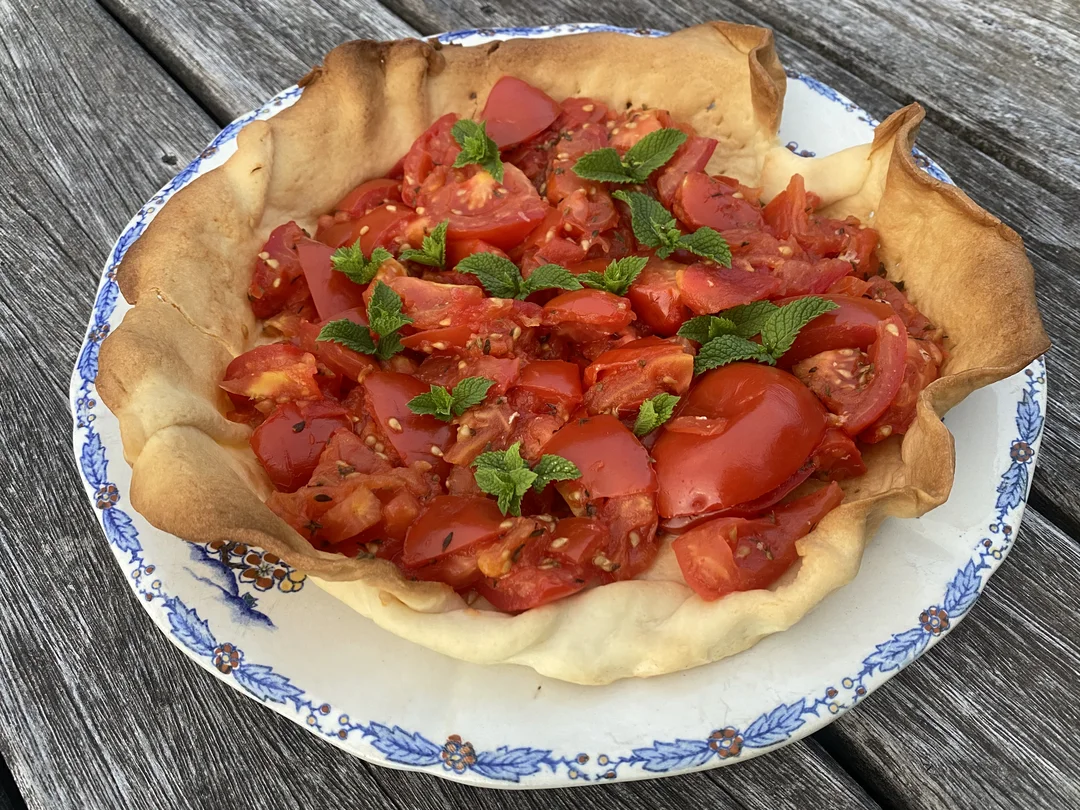 Tarte à la tomate